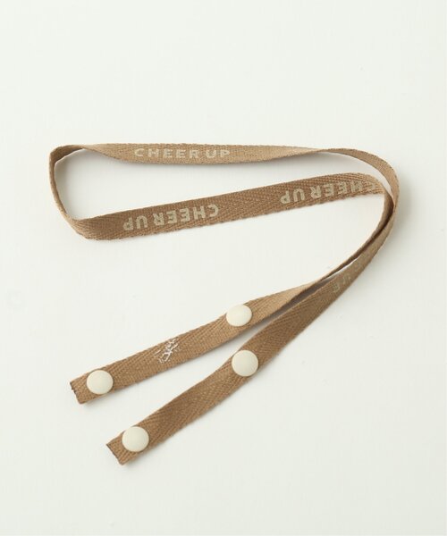 RAY CASSIN(レイカズン)の「【CHEER UP】マスクストラップ(マスク・レディース・ブラック/ベージュ/ピンク/ラベンダー/グレイッシュベージュ・FREE)」の2枚目の写真