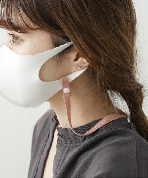 RAY CASSIN(レイカズン)の「【CHEER UP】マスクストラップ(マスク・レディース・ブラック/ベージュ/ピンク/ラベンダー/グレイッシュベージュ・FREE)」の8枚目の写真