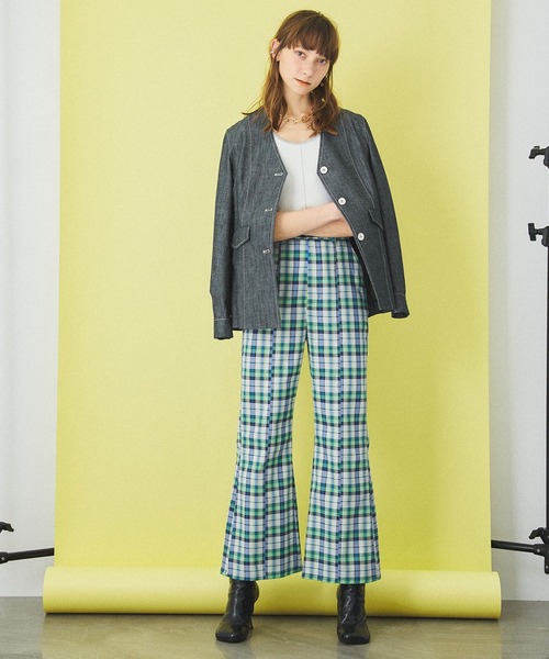 【INella(イネラ)】2WAYトリムニットタンク　新品未使用タグ付き INella（イネラ）の「【INella(イネラ)】2WAYトリムニットタンク
