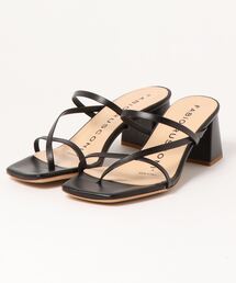 IENA | 【FABIO RUSCONI/ファビオルスコーニ】スクエアヒールサンダル(サンダル)