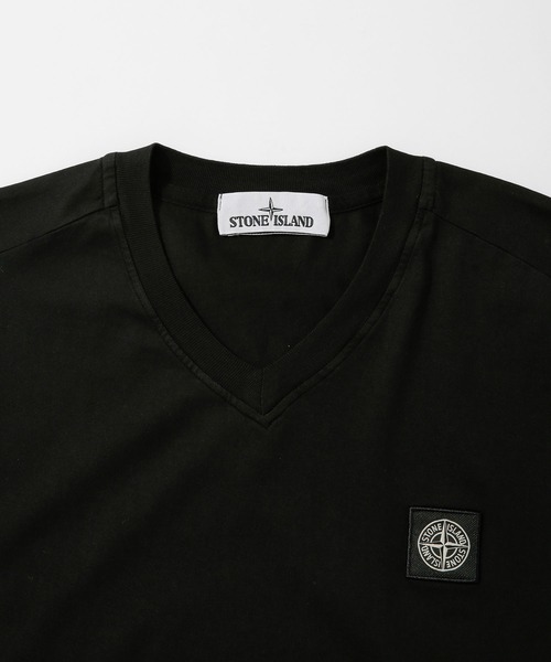 STONE ISLAND（ストーンアイランド）の「STONE ISLAND/SITシャツＶ-SL-S/S（Tシャツ/カットソー・メンズ・ネイビー・S/M）」の2枚目の写真