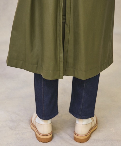 PUBLIC TOKYO（パブリックトウキョウ）の「ヴィーガンレザージレ（その他アウター・レディース・カーキ・FREE）」の22枚目の写真