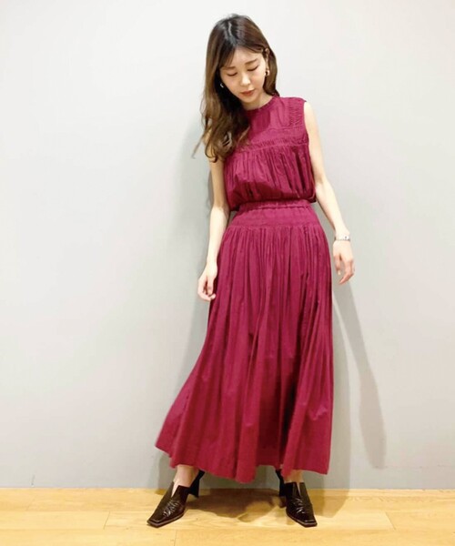 ドレステリア DRESSTERIOR インドレースチュニック　ブラウス DRESSTERIOR（ドレステリア）の「◇インドコットンピンタック