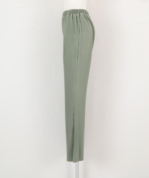 titivate（ティティベイト）の「ｾﾙﾌｶｯﾄﾌﾚｱﾌﾟﾘｰﾂﾊﾟﾝﾂ（その他パンツ・レディース・ベージュ/ブラック/グリーン・FREE）」の5枚目の写真