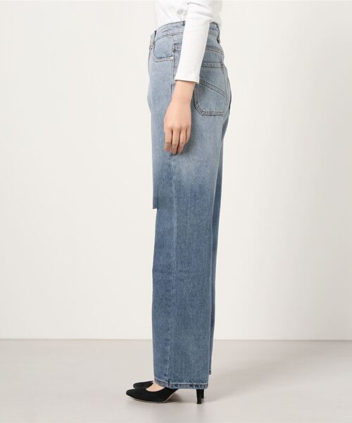 Figments(フィグメンツ)の「グラデーションデニムパンツ(デニムパンツ・レディース・ライトインディゴブルー・SMALL/MEDIUM)」の14枚目の写真