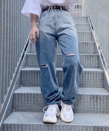 Figments | グラデーションデニムパンツ(デニムパンツ)