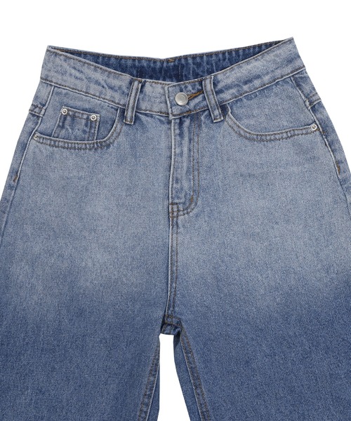 Figments(フィグメンツ)の「グラデーションデニムパンツ(デニムパンツ・レディース・ライトインディゴブルー・SMALL/MEDIUM)」の10枚目の写真