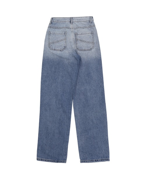 Figments(フィグメンツ)の「グラデーションデニムパンツ(デニムパンツ・レディース・ライトインディゴブルー・SMALL/MEDIUM)」の13枚目の写真