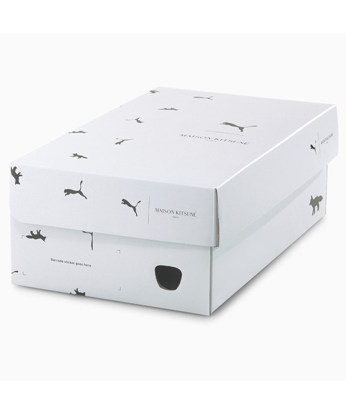 Maison Kitsune（メゾンキツネ）の「PUMA×MAISON KITSUNE/プーマ×メゾンキツネ/ROMA(ローマ)（スニーカー・メンズ・ホワイト・23.5/24.5/25.5/26.5/27.5/28.5）」の7枚目の写真