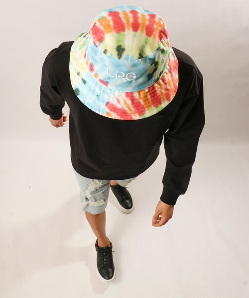 LRG（エルアールジー）の「【LRG】総柄バケットハット（ハット・メンズ・マルチ・FREE）」の6枚目の写真