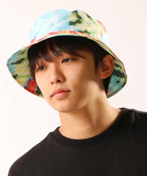 LRG（エルアールジー）の「【LRG】総柄バケットハット（ハット・メンズ・マルチ・FREE）」の3枚目の写真