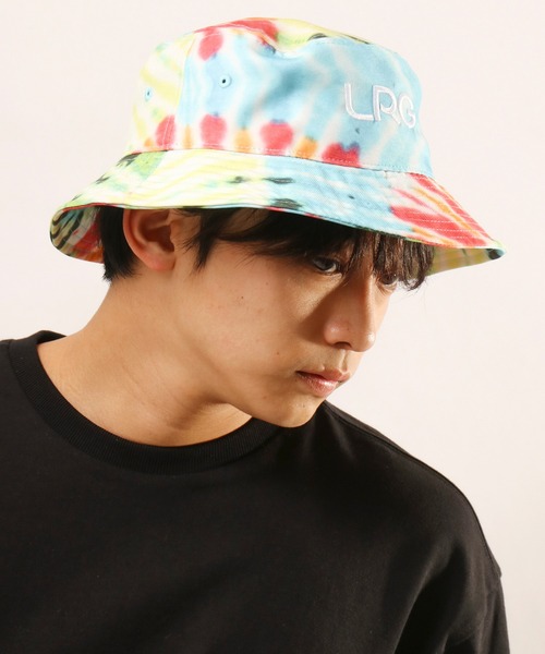 LRG（エルアールジー）の「【LRG】総柄バケットハット（ハット・メンズ・マルチ・FREE）」の4枚目の写真