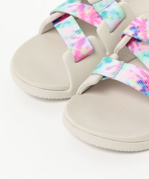 B:MING by BEAMS（ビーミングバイビームス）の「Chaco / Chillos SLIDE（20~22cm）（サンダル・キッズ・ホワイト/ブラック/その他・22/20/21）」の4枚目の写真