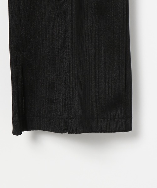 PAGEBOY（ページボーイ）の「スマートイージーテレコパンツ（その他パンツ・レディース・オリーブ/グレイッシュベージュ/ブラック・FREE）」の5枚目の写真