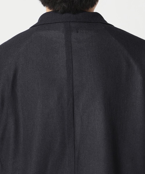 JOURNAL STANDARD relume（ジャーナルスタンダード　レリューム）の「TEC AIR JERSEY リラックスジャケット（テーラードジャケット・メンズ・ネイビー/ブラウン・SMALL/MEDIUM/LARGE）」の14枚目の写真