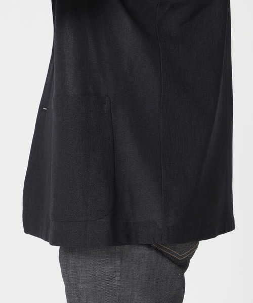 JOURNAL STANDARD relume（ジャーナルスタンダード　レリューム）の「TEC AIR JERSEY リラックスジャケット（テーラードジャケット・メンズ・ネイビー/ブラウン・SMALL/MEDIUM/LARGE）」の17枚目の写真