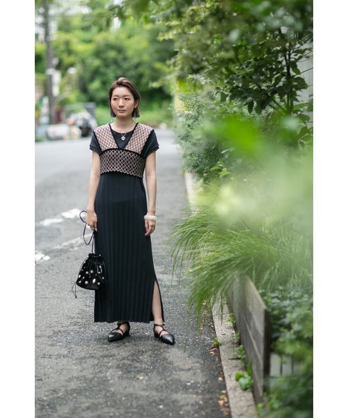 セール ニットビスチェ付カットソーワンピース ワンピース Rose Bud ローズバッド のファッション通販 Zozotown