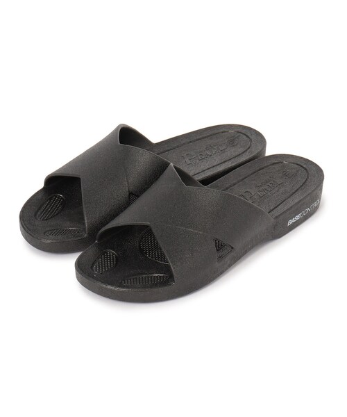 BASECONTROL（ベースコントロール）の「◆GYOSAN/ギョサン クロスバンドサンダル（サンダル・メンズ・ブラック/カーキ・99）」の2枚目の写真