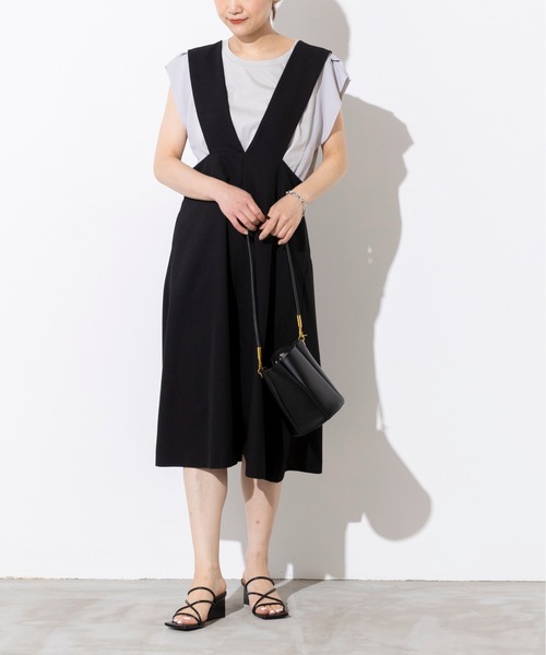 EVOL(イーボル)の「スクエアトゥサンダル(サンダル・レディース・ブラック/グレー・S/M/L)」の8枚目の写真