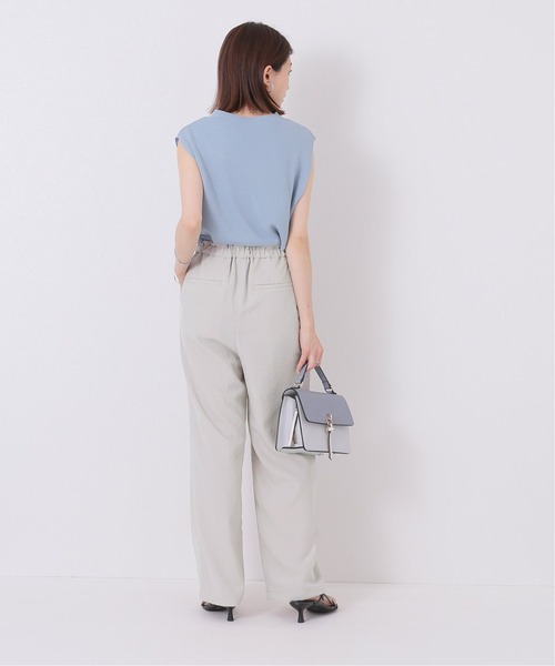 Simplicite(サンプリシテ)の「イージーストレートパンツ◆(その他パンツ・レディース・ブラック/ベージュ/グリーン・FREE)」の19枚目の写真