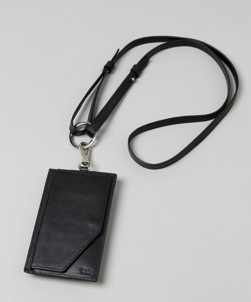 HARE（ハレ）の「レザーマルチポーチ(HARE)（ショルダーバッグ・メンズ・ブラック・FREE）」の4枚目の写真