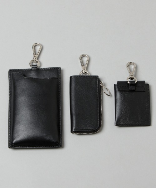 HARE（ハレ）の「レザーマルチポーチ(HARE)（ショルダーバッグ・メンズ・ブラック・FREE）」の7枚目の写真
