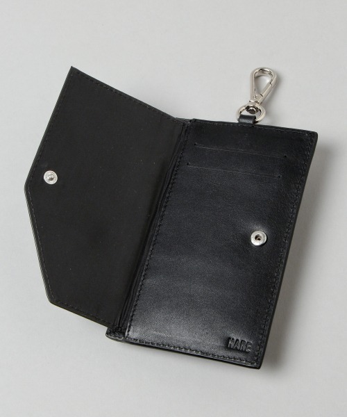 HARE（ハレ）の「レザーマルチポーチ(HARE)（ショルダーバッグ・メンズ・ブラック・FREE）」の10枚目の写真