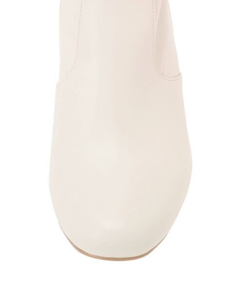 MERCURYDUO（マーキュリーデュオ）の「フェイクレザーストレッチショートブーツ（その他シューズ・レディース・ブラック/ブラウン/アイボリー・38/36）」の13枚目の写真