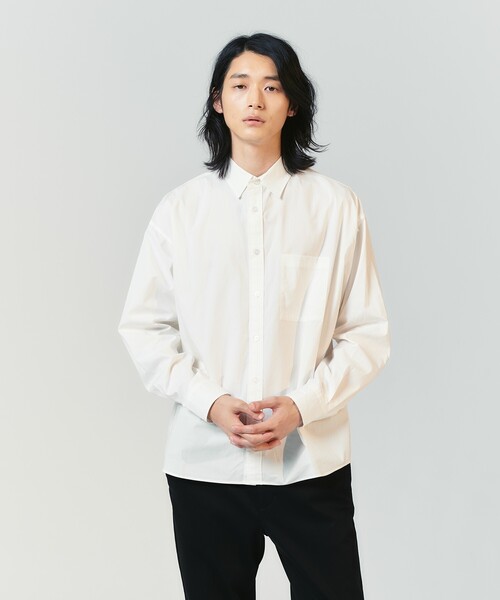 tk.TAKEO KIKUCHI(ティーケータケオキクチ)の「◆【WEB限定】SPOT RELEASE レギュラーカラーシャツ(ビジネスシャツ・メンズ・ホワイト・05/02/03/04/01)」の5枚目の写真