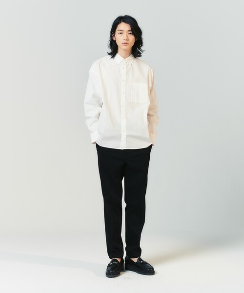 tk.TAKEO KIKUCHI(ティーケータケオキクチ)の「◆【WEB限定】SPOT RELEASE レギュラーカラーシャツ(ビジネスシャツ・メンズ・ホワイト・05/02/03/04/01)」の7枚目の写真