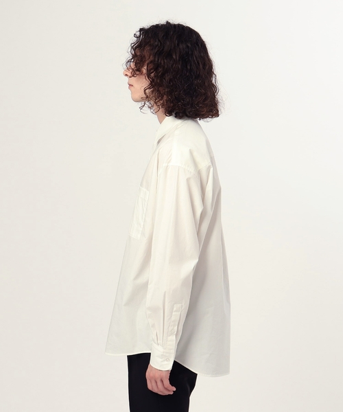 tk.TAKEO KIKUCHI(ティーケータケオキクチ)の「◆【WEB限定】SPOT RELEASE レギュラーカラーシャツ(ビジネスシャツ・メンズ・ホワイト・05/02/03/04/01)」の9枚目の写真