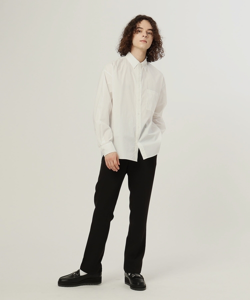 tk.TAKEO KIKUCHI(ティーケータケオキクチ)の「◆【WEB限定】SPOT RELEASE レギュラーカラーシャツ(ビジネスシャツ・メンズ・ホワイト・05/02/03/04/01)」の11枚目の写真