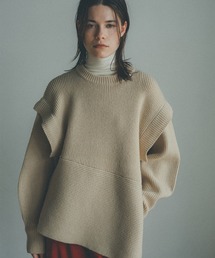 CLANE | 【CLANE(クラネ)】2WAYスラントニットトップス 11106-1272(ニット/セーター)