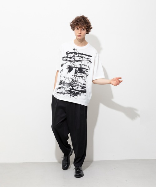 MYSTR(ミスタ)の「JACK Print T-Shirt(Tシャツ/カットソー・メンズ・ホワイト・S/M/L)」の14枚目の写真
