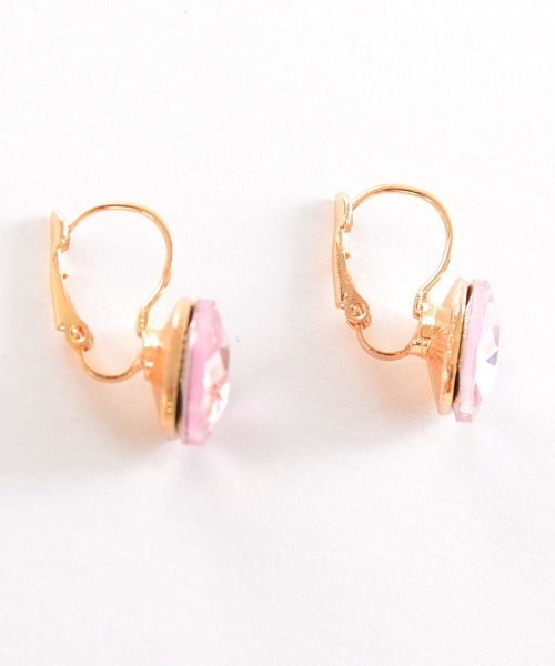 VIBGYOR Women（ヴィブジョー　ウィメン）の「【float】6色 ビジュー ピアス プチプラ（ピアス（両耳用）・レディース・パープル/ピンク/オレンジ/ブルー/グリーン/クリア・FREE）」の18枚目の写真