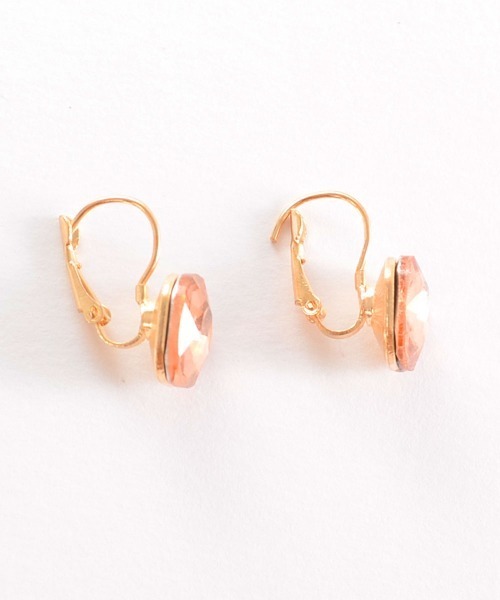 VIBGYOR Women（ヴィブジョー　ウィメン）の「【float】6色 ビジュー ピアス プチプラ（ピアス（両耳用）・レディース・パープル/ピンク/オレンジ/ブルー/グリーン/クリア・FREE）」の21枚目の写真