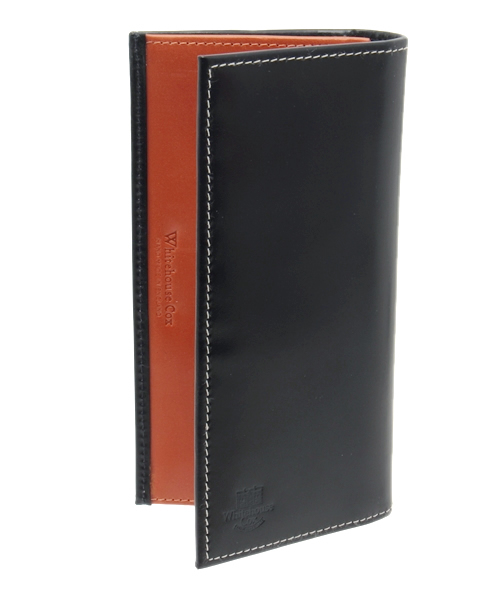 WHITE HOUSE COX（ホワイトハウスコックス）の「Whitehouse Cox / 2014 HOLIDAY LINE スーツウォレット（財布・メンズ・ネイビー/ブラック/ライトブラウン・ONE SIZE）」の3枚目の写真