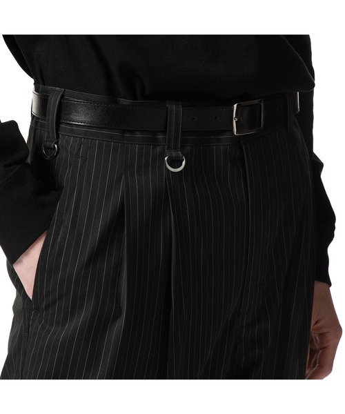 uniform experiment 2タック ワイド テーパードパンツ uniform experiment（ユニフォームエクスペリメント）の「PIN