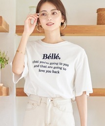 Belle刺繍Tシャツ《bibiroom select》