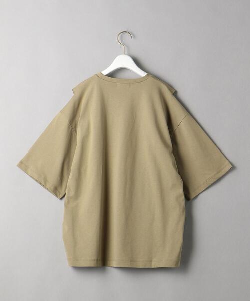 BEAUTY&YOUTH UNITED ARROWS（ビューティーアンドユースユナイテッドアローズ）の「BY ショルダースリット6分袖 カットソー（Tシャツ/カットソー・レディース・ブラック/ベージュ/コバルトブルー・FREE）」の14枚目の写真