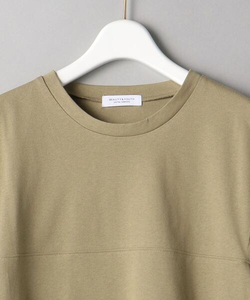 BEAUTY&YOUTH UNITED ARROWS（ビューティーアンドユースユナイテッドアローズ）の「BY ショルダースリット6分袖 カットソー（Tシャツ/カットソー・レディース・ブラック/ベージュ/コバルトブルー・FREE）」の15枚目の写真