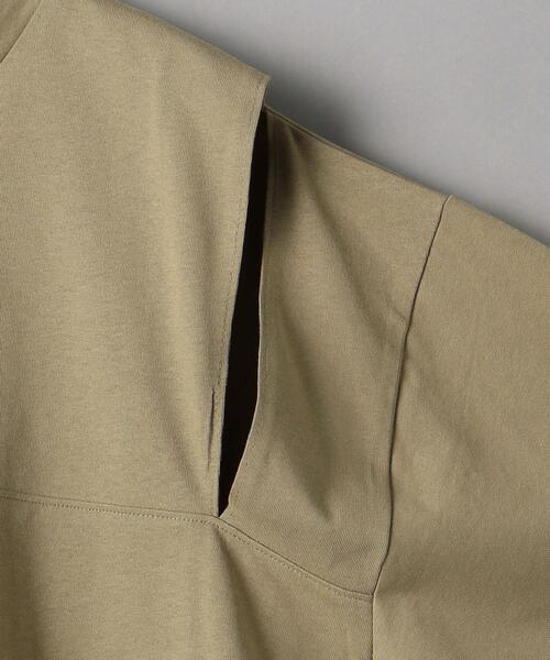 BEAUTY&YOUTH UNITED ARROWS（ビューティーアンドユースユナイテッドアローズ）の「BY ショルダースリット6分袖 カットソー（Tシャツ/カットソー・レディース・ブラック/ベージュ/コバルトブルー・FREE）」の18枚目の写真