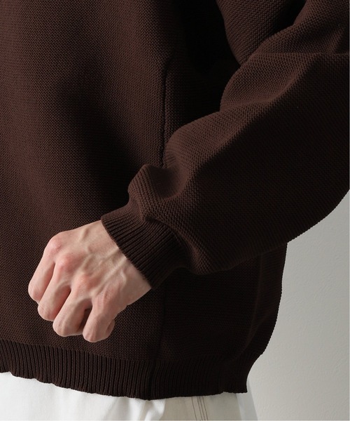 JOURNAL STANDARD relume（ジャーナルスタンダード　レリューム）の「【カーディガン+カットソーの2点SET】リサイクルポリエステルニットカーディガン/ルーズカーディガン（カーディガン/ボレロ・メンズ・ホワイト/イエロー/ピンク/グレー/カーキ/ブラウン/ブラック/ベージュ・MEDIUM/LARGE）」の10枚目の写真