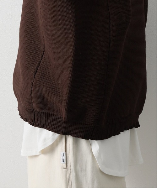 JOURNAL STANDARD relume（ジャーナルスタンダード　レリューム）の「【カーディガン+カットソーの2点SET】リサイクルポリエステルニットカーディガン/ルーズカーディガン（カーディガン/ボレロ・メンズ・ホワイト/イエロー/ピンク/グレー/カーキ/ブラウン/ブラック/ベージュ・MEDIUM/LARGE）」の15枚目の写真