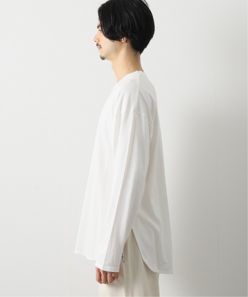 JOURNAL STANDARD relume（ジャーナルスタンダード　レリューム）の「【カーディガン+カットソーの2点SET】リサイクルポリエステルニットカーディガン/ルーズカーディガン（カーディガン/ボレロ・メンズ・ホワイト/イエロー/ピンク/グレー/カーキ/ブラウン/ブラック/ベージュ・MEDIUM/LARGE）」の21枚目の写真