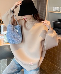 《JaVaジャバ コラボ》まるでマシュマロ。ダンボールbigシルエットプルオーバー