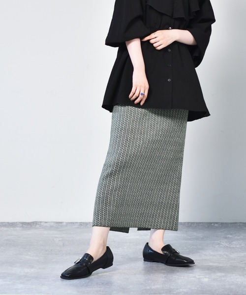 セール 柄ニットスカート スカート Retro Girl レトロガール のファッション通販 Zozotown