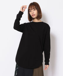 audrey and john wad | Audrey and John Wad(オードリーアンドジョンワッド)  天竺ラウンドロンT /H6918(Tシャツ/カットソー)
