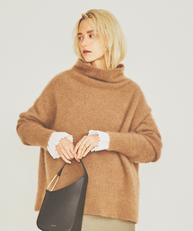 Rouge vif | ラクーンタートルニットプルオーバー(ニット/セーター)