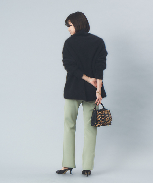 Rouge vif（ルージュヴィフ）の「ラクーンタートルニットプルオーバー（ニット/セーター・レディース・ホワイト/ベージュ/ブラック・フリー）」の14枚目の写真